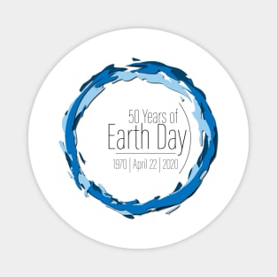 50 Years of Earth Day! Magnet